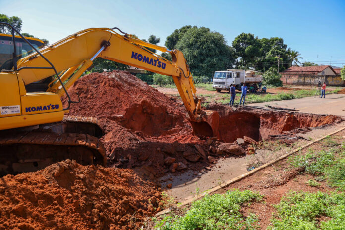 Recuperação de via: Av. NS-15 com Arno 71 (603 Norte)Data:17.01.2024