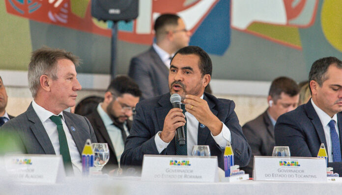 F1- O governador do Tocantins Wanderlei Barbosa -Foto-Vinícius Santa Rosa-Governo