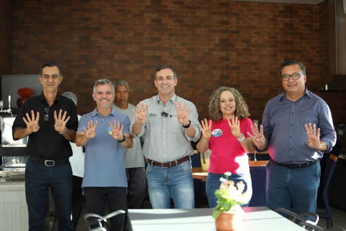 Da esquerda para direita_Wilson de Souza, Adailton Fonseca, Marcelo Dominici, Josi Nunes e Jair Sakai