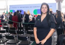 Inácia Franco participa da posse do novo chefe da Secom Federal em Brasília