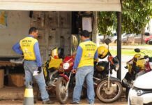 Prazo para vistoria de mototáxis em Palmas segue até o dia 30 de maio