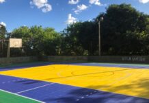 Quadra poliesportiva do setor Santo Amaro é renovada com pisos modulares modernos e seguros